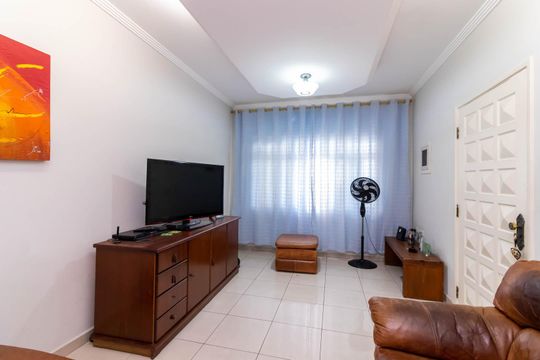 Sala de Estar de casa para alugar com 3 quartos, 158m² em Vila Isolina Mazzei, São Paulo
