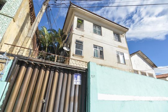 Fachada de apartamento à venda com 2 quartos, 60m² em Riachuelo, Rio de Janeiro
