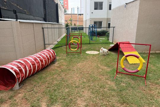 Área comum de apartamento para alugar com 2 quartos, 32m² em Jardim Caravelas, São Paulo