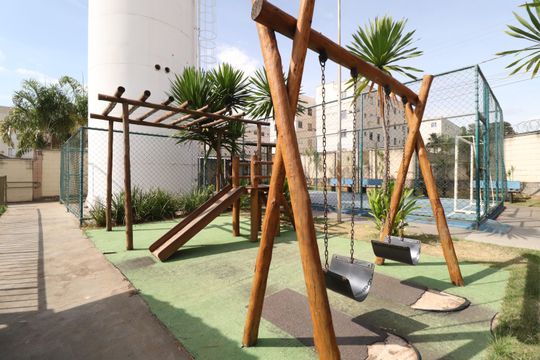 Área comum - Playground de apartamento para alugar com 2 quartos, 54m² em Chácaras Tubalina E Quartel, Uberlândia