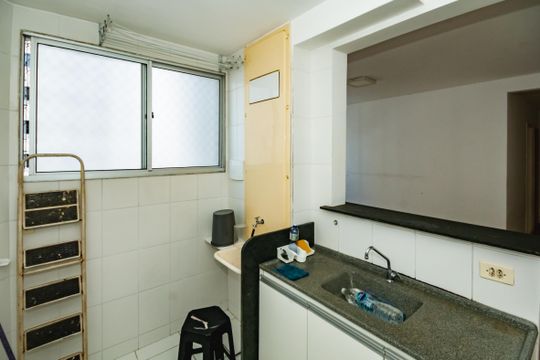 Cozinha de apartamento para alugar com 2 quartos, 63m² em São João Batista, Belo Horizonte