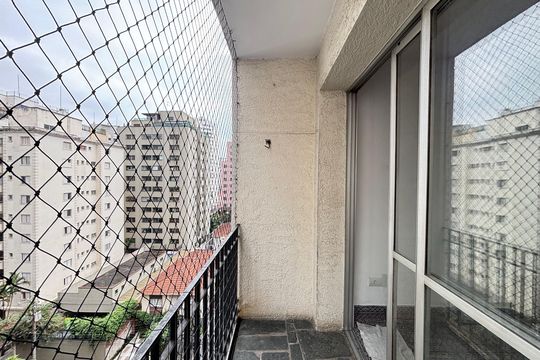 Varanda de apartamento para alugar com 2 quartos, 65m² em Vila Olímpia, São Paulo