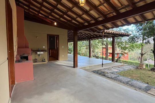 Área gourmet de casa de condomínio à venda com 5 quartos, 204m² em Retiro do Chalé, Brumadinho