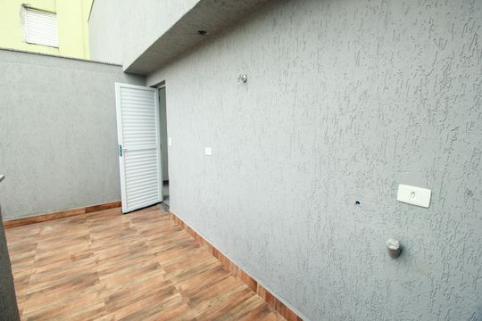 Área de Serviço de apartamento à venda com 1 quarto, 76m² em Parque das Nações, Santo André