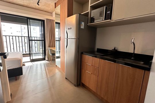 Kitnet/Studio para alugar com 1 quarto, 24m² em Brooklin, São Paulo