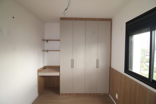 Quarto 1 de apartamento para alugar com 1 quarto, 25m² em Vila Dom Pedro Ii, São Paulo
