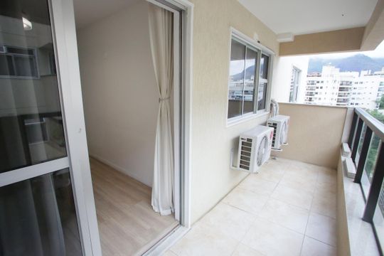 Varanda da Sala de apartamento à venda com 3 quartos, 215m² em Freguesia (jacarepaguá), Rio de Janeiro