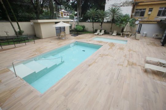 Área comum - Piscina de apartamento à venda com 3 quartos, 215m² em Freguesia (jacarepaguá), Rio de Janeiro