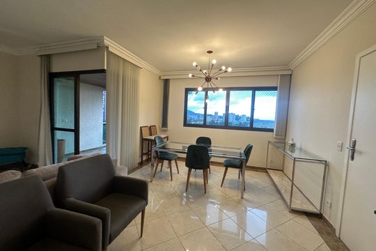 Sala de apartamento à venda com 3 quartos, 118m² em Alphaville Industrial, Barueri