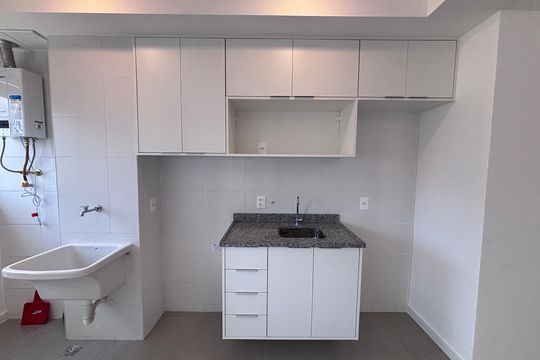 Cozinha de apartamento para alugar com 2 quartos, 55m² em Barra Olímpica , Rio de Janeiro