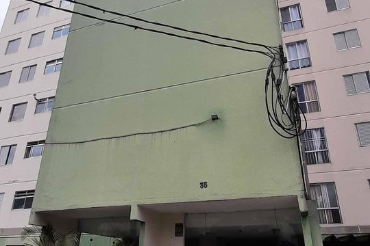 Fachada dos Blocos de apartamento à venda com 3 quartos, 64m² em Aliança, Osasco