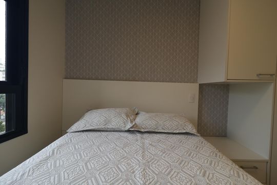 Quarto de apartamento para alugar com 1 quarto, 30m² em Vila Mariana, São Paulo