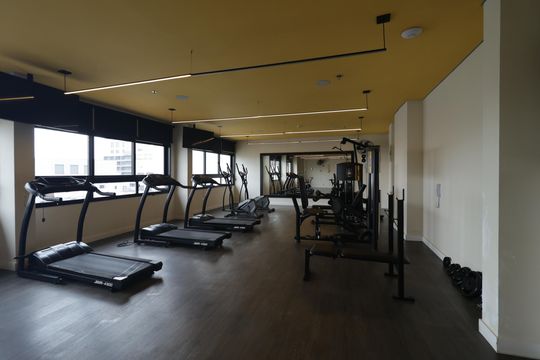 Área comum - Academia de apartamento para alugar com 1 quarto, 30m² em Vila Mariana, São Paulo