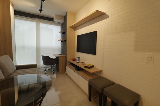 Sala de apartamento para alugar com 1 quarto, 30m² em Vila Mariana, São Paulo