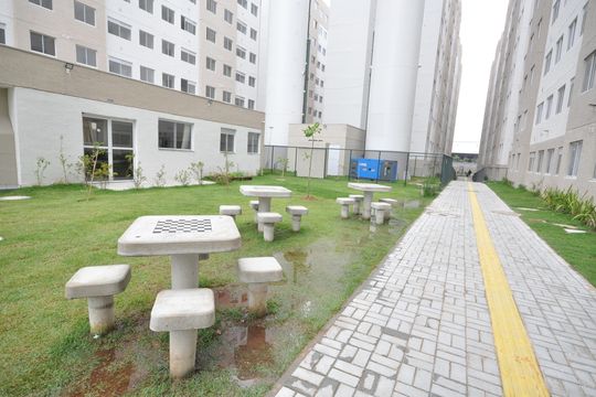 Área comum de apartamento à venda com 2 quartos, 32m² em Parque Novo Mundo, São Paulo