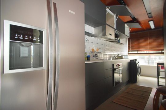 Cozinha de apartamento à venda com 1 quarto, 69m² em Petrópolis, Porto Alegre