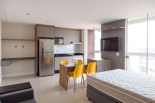 Studio de apartamento para alugar com 1 quarto, 39m² em Vila Augusta, Guarulhos