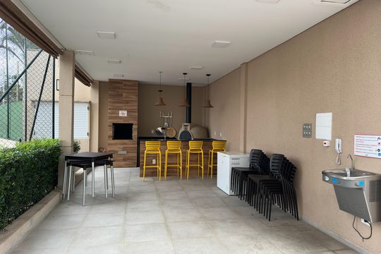 Área comum - Churrasqueira de apartamento para alugar com 3 quartos, 73m² em Centro, Jacareí