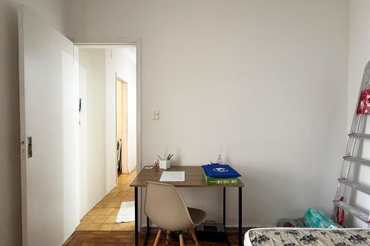 Quarto de apartamento para alugar com 1 quarto, 50m² em Embaré, Santos