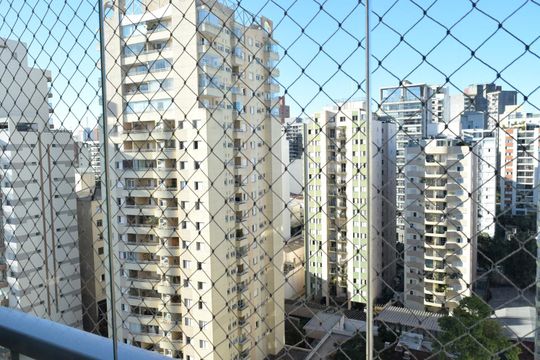 Vista da varanda de apartamento para alugar com 3 quartos, 181m² em Pinheiros, São Paulo