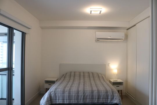 Quarto de apartamento para alugar com 1 quarto, 50m² em Barra Funda, São Paulo