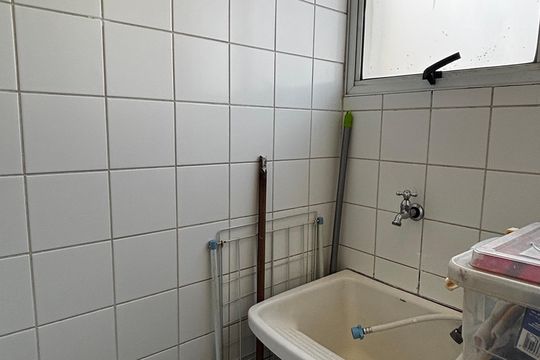 Área de Serviço de apartamento à venda com 2 quartos, 50m² em Jardim Bela Vista, Santo André