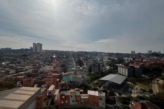 Cozinha - Area de Serviço Vista de apartamento para alugar com 2 quartos, 39m² em Parque das Nações, Santo André