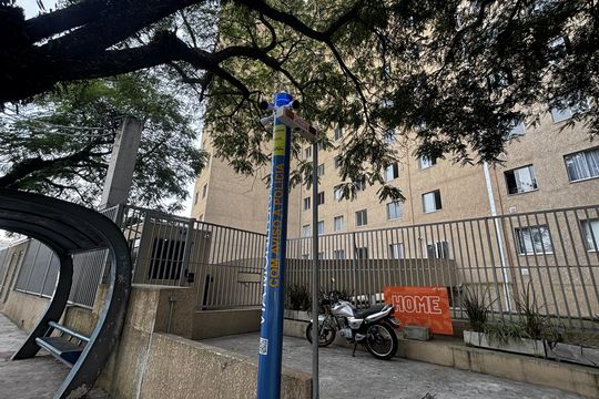 Fachada de apartamento para alugar com 2 quartos, 39m² em Parque das Nações, Santo André
