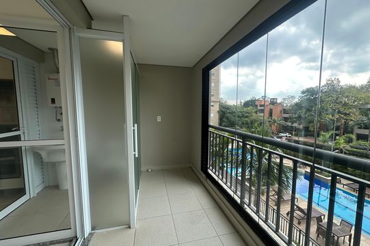 Varanda da Sala de apartamento para alugar com 2 quartos, 62m² em Green Valley, Barueri
