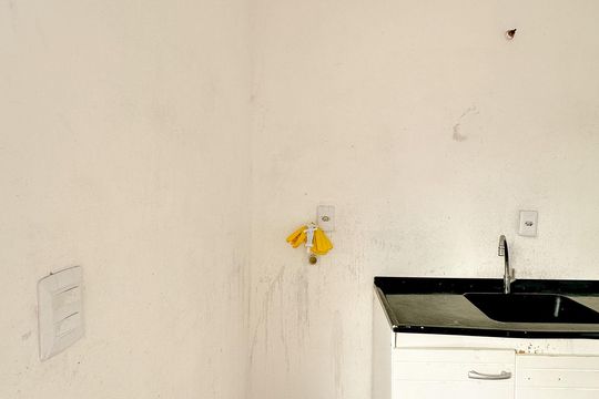 Cozinha de kitnet/studio para alugar com 1 quarto, 35m² em São João do Rio Vermelho, Florianópolis