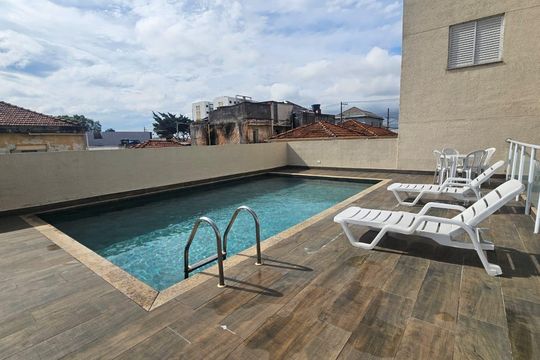 Área comum - Piscina de apartamento à venda com 2 quartos, 54m² em Vila Santa Isabel, São Paulo