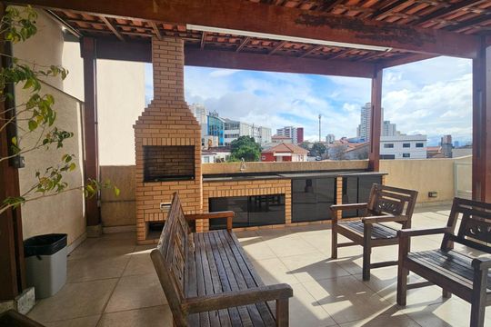 Área comum - Churrasqueira de apartamento à venda com 2 quartos, 54m² em Vila Santa Isabel, São Paulo