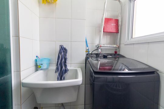 Área de Serviço de apartamento à venda com 2 quartos, 54m² em Vila Santa Isabel, São Paulo