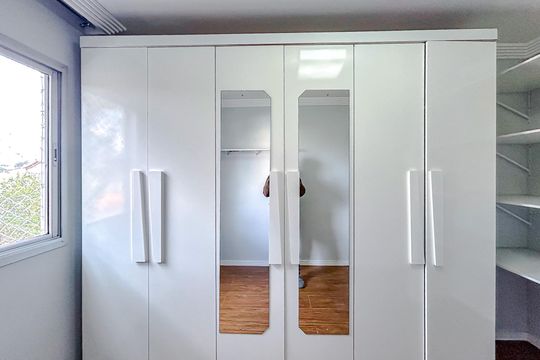 Quarto 1 de apartamento para alugar com 2 quartos, 60m² em Vila Mafra, São Paulo