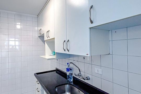 Cozinha de apartamento para alugar com 2 quartos, 60m² em Vila Mafra, São Paulo