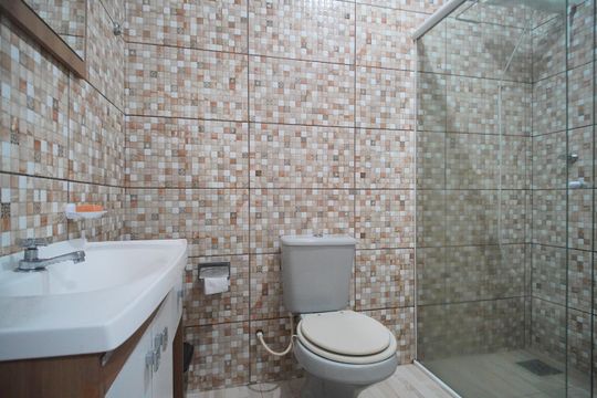 Banheiro de casa à venda com 3 quartos, 91m² em Rio dos Sinos, São Leopoldo