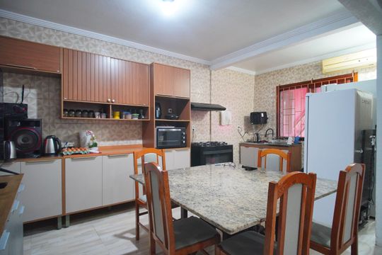 Cozinha de casa à venda com 3 quartos, 91m² em Rio dos Sinos, São Leopoldo
