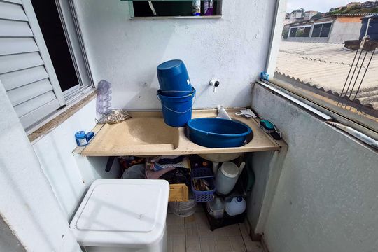Área de Serviço de casa para alugar com 3 quartos, 125m² em Cidade Intercap, Taboão da Serra