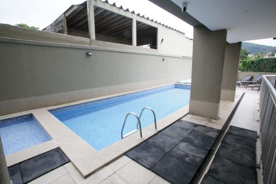 Área comum - Piscina de apartamento à venda com 3 quartos, 66m² em Taquara, Rio de Janeiro