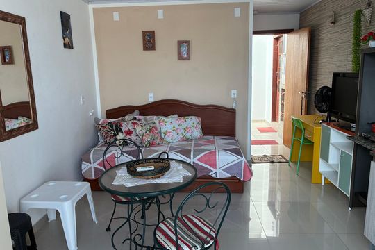 Sala/Quarto de apartamento para alugar com 1 quarto, 22m² em Barreiros, São José