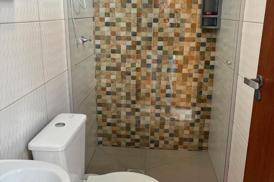 Banheiro de apartamento para alugar com 1 quarto, 22m² em Barreiros, São José