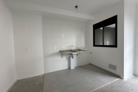 Cozinha de apartamento para alugar com 1 quarto, 48m² em Jardim Esperanca, Barueri