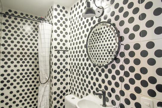 Banheiro de kitnet/studio para alugar com 1 quarto, 35m² em Vila Leopoldina, São Paulo