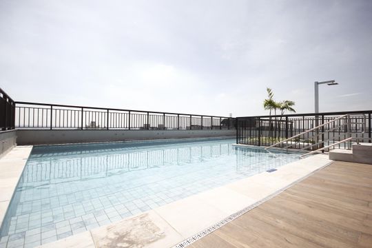 Piscina de apartamento à venda com 1 quarto, 27m² em Vila Dom Pedro I, São Paulo