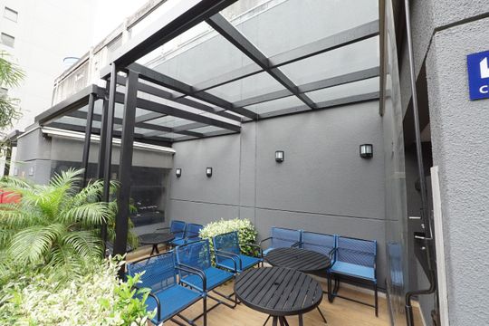 Churrasqueira de apartamento à venda com 1 quarto, 27m² em Vila Dom Pedro I, São Paulo