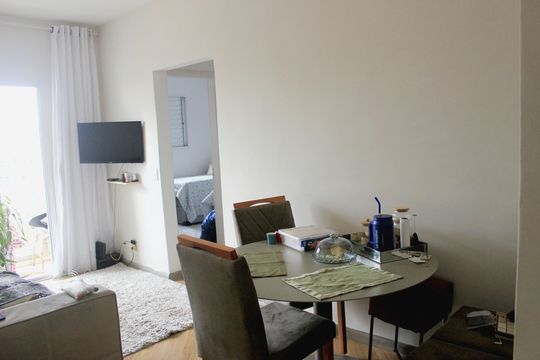 Sala de apartamento à venda com 2 quartos, 59m² em Vila Sirena, Guarulhos