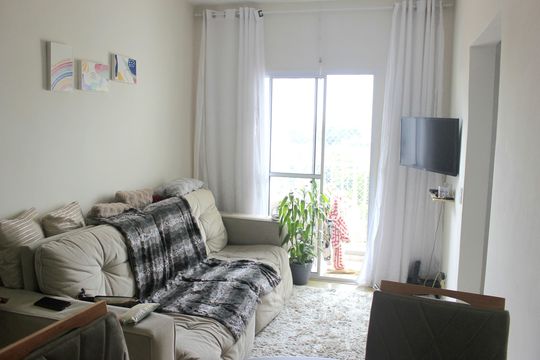 Sala de apartamento à venda com 2 quartos, 59m² em Vila Sirena, Guarulhos