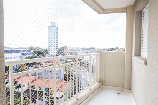 Varanda de apartamento para alugar com 2 quartos, 52m² em Jardim Monte Alegre, Taboão da Serra
