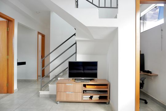 Sala  de apartamento à venda com 3 quartos, 170m² em Boa Vista, Belo Horizonte