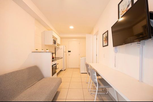 Kitnet/Studio para alugar com 1 quarto, 29m² em Jardim Caravelas, São Paulo